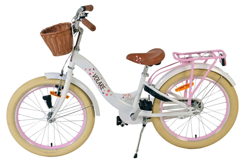 Afbeelding laden in galerijviewer, Volare blossom kinderfiets - meisjes - 20 inch - wit