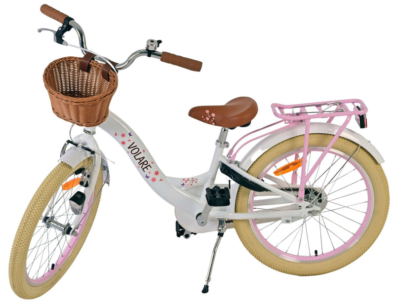 Load image into Gallery viewer, Volare blossom kinderfiets - meisjes - 20 inch - wit