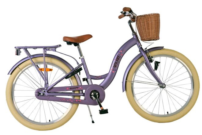 Afbeelding laden in galerijviewer, Volare blossom kinderfiets - meisjes - 24 inch - paars