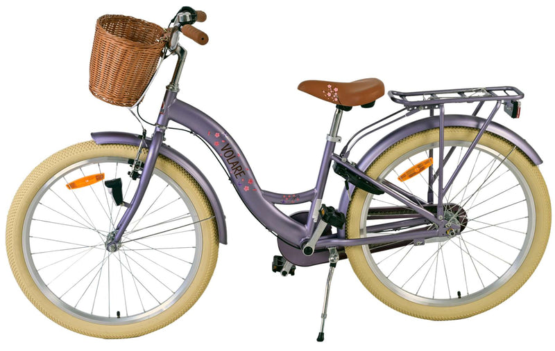 Load image into Gallery viewer, Volare blossom kinderfiets - meisjes - 24 inch - paars - 3 versnellingen