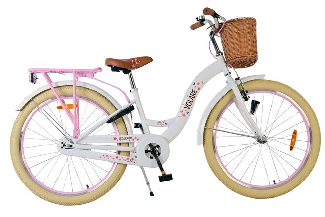 Load image into Gallery viewer, Volare blossom kinderfiets - meisjes - 24 inch - wit