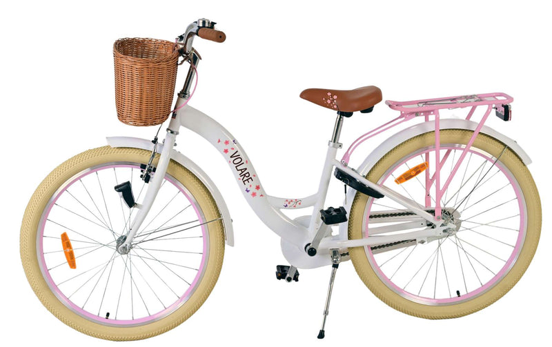 Load image into Gallery viewer, Volare blossom kinderfiets - meisjes - 24 inch - wit