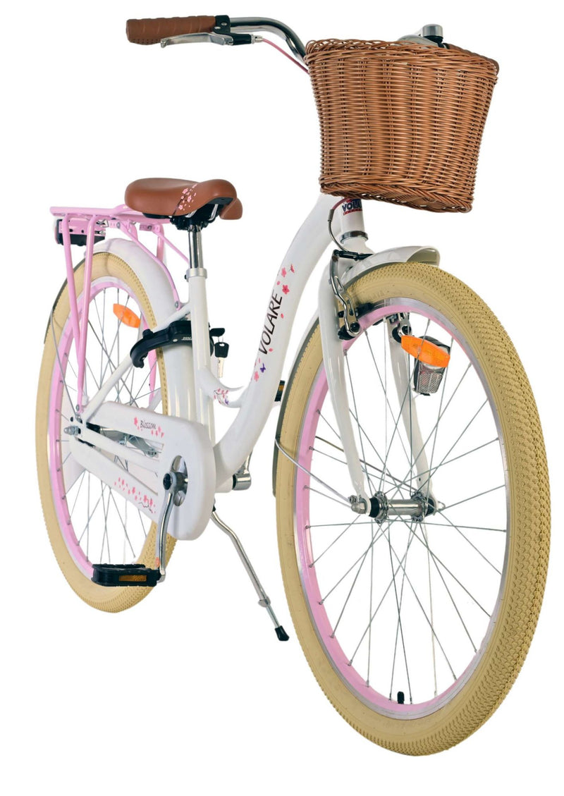 Load image into Gallery viewer, Volare blossom kinderfiets - meisjes - 26 inch - wit
