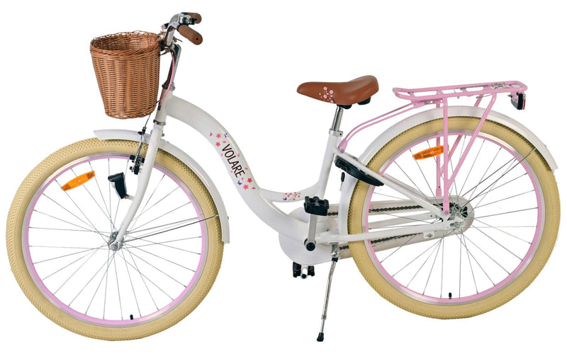 Load image into Gallery viewer, Volare blossom kinderfiets - meisjes - 26 inch - wit