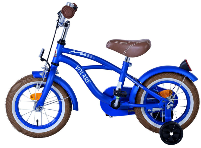 Load image into Gallery viewer, Volare Blue Cruiser Kinderfiets - Jongens - 12 inch - Blauw - 95% afgemonteerd