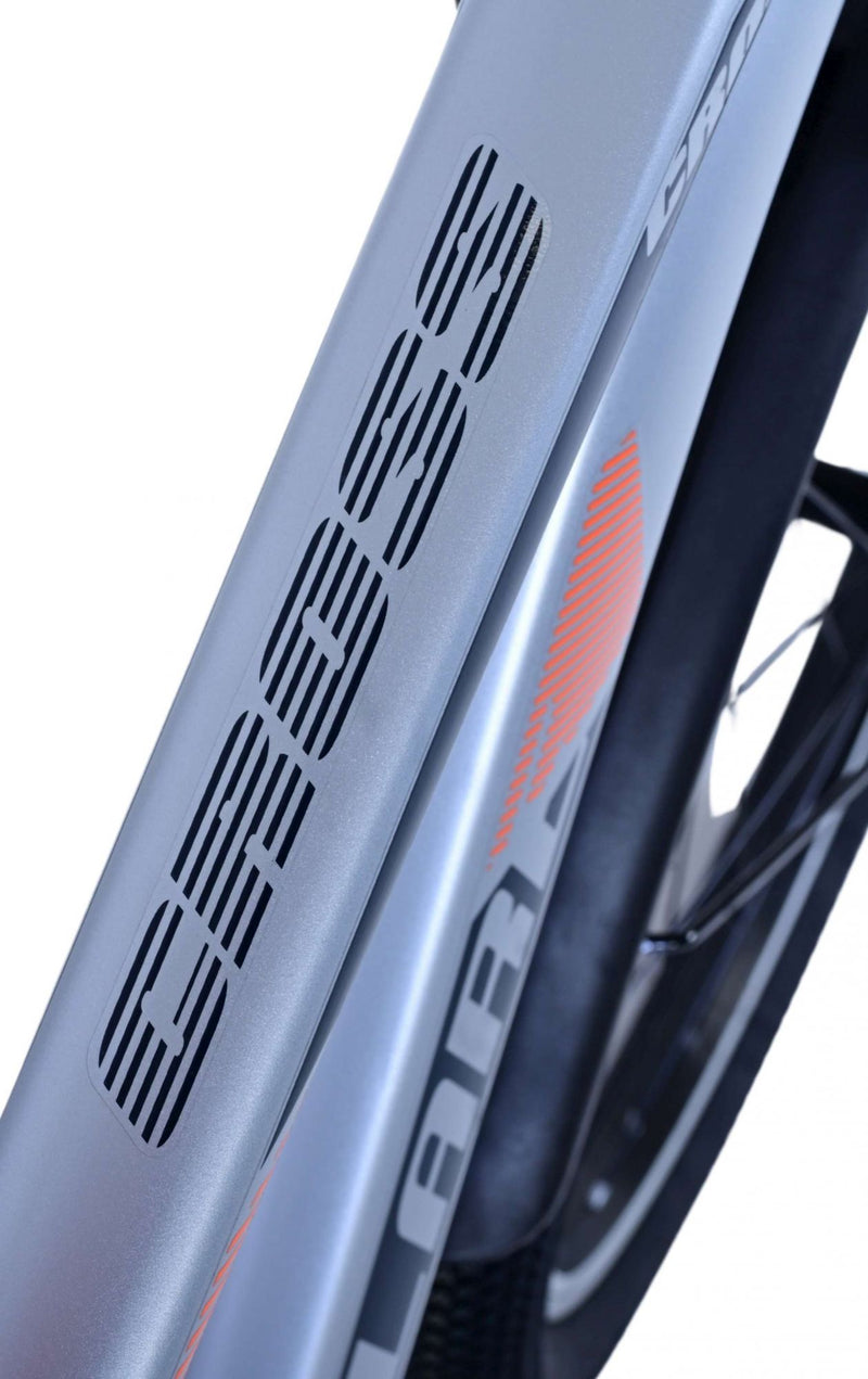 Load image into Gallery viewer, Volare Cross Kinderfiets Jongens 24 inch Zilver 3 versnellingen