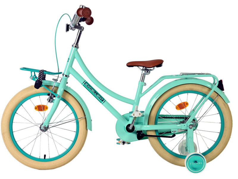 Load image into Gallery viewer, Volare excellent kinderfiets - meisjes - 18 inch - groen