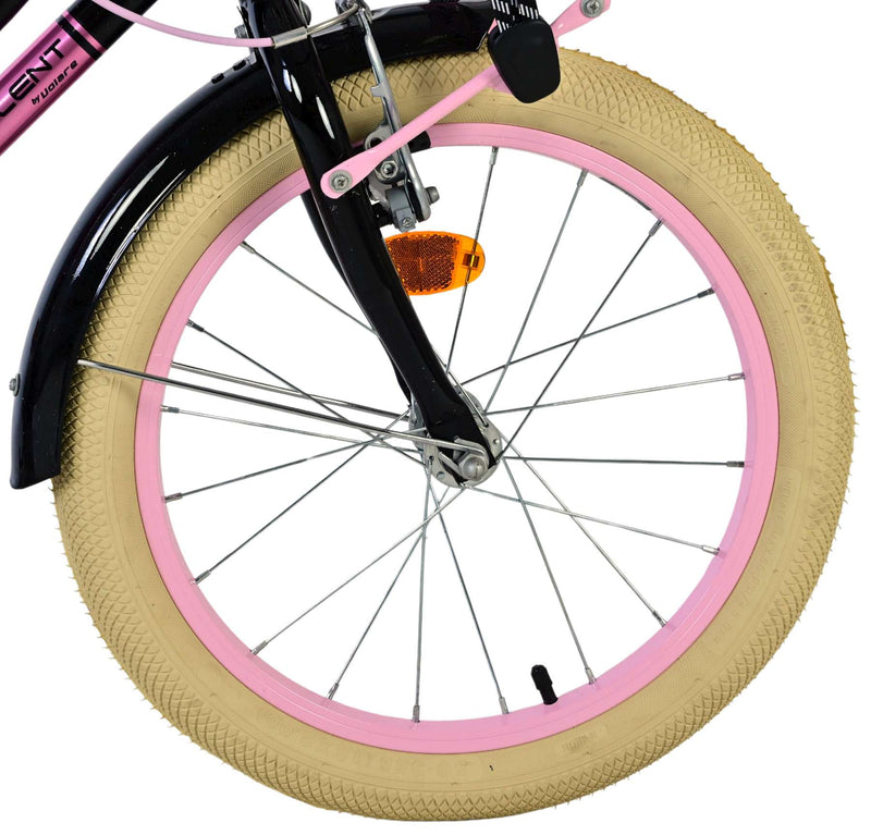 Load image into Gallery viewer, Volare excellent kinderfiets - meisjes - 18 inch - zwart