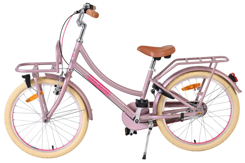 Afbeelding laden in galerijviewer, Volare excellent kinderfiets - meisjes - 20 inch - mat roze - 3 versnellingen