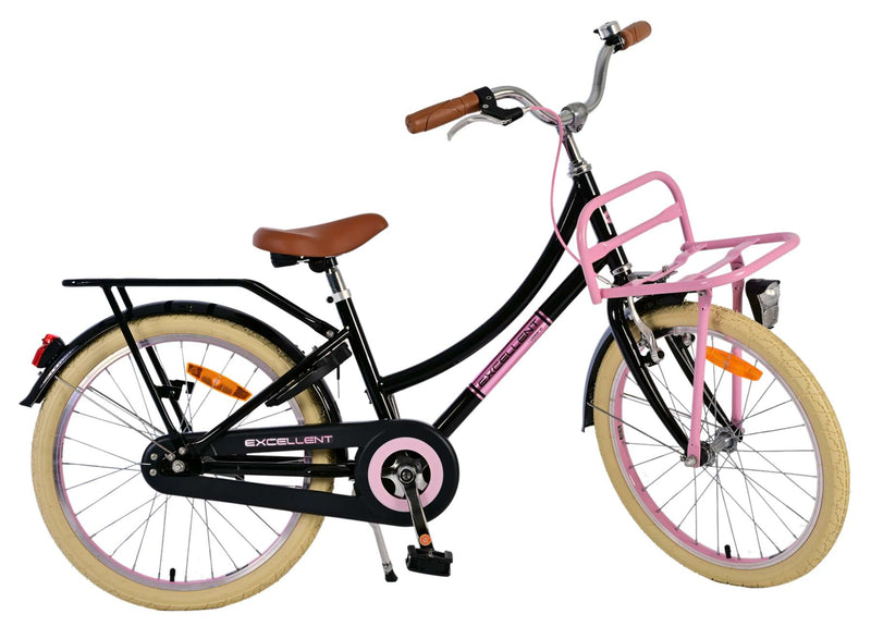 Load image into Gallery viewer, Volare excellent kinderfiets - meisjes - 20 inch - zwart