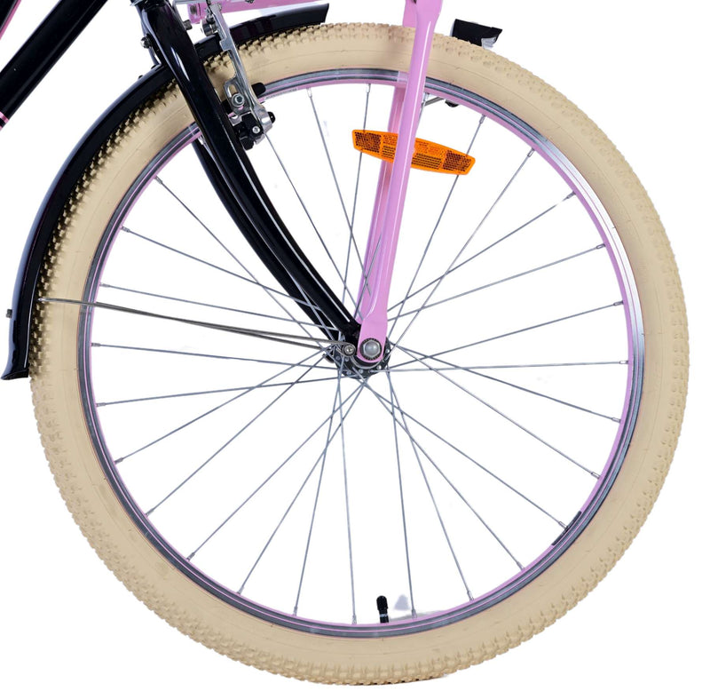 Load image into Gallery viewer, Volare Volare Kinderfiets Meisjes 24 inch Zwart Twee handremmen