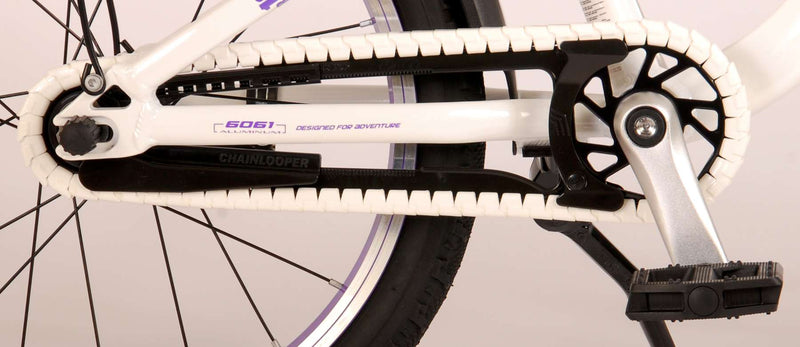 Load image into Gallery viewer, Volare Glamour Kinderfiets - Meisjes - 18 inch - Wit Mint Groen - Prime Collection