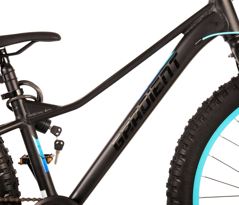 Load image into Gallery viewer, Volare gradient kinderfiets – jongens – 26 inch – zwart blauw – 7 speed – prime collection