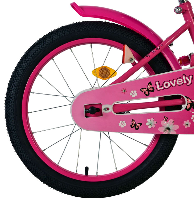 Load image into Gallery viewer, Volare lovely kinderfiets - meisjes - 18 inch - roze wit