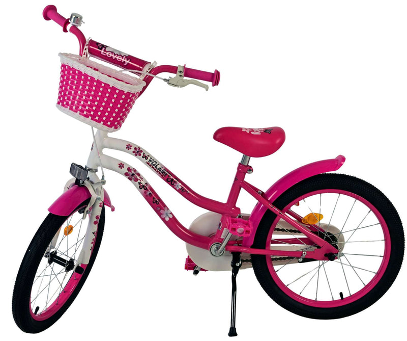 Load image into Gallery viewer, Volare lovely kinderfiets - meisjes - 18 inch - roze wit