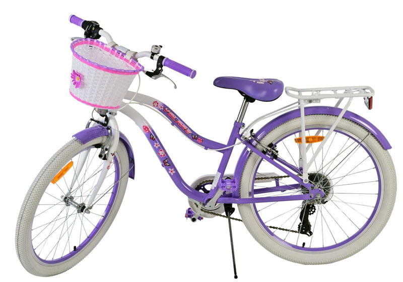 Load image into Gallery viewer, Volare lovely kinderfiets - meisjes - 24 inch - paars - 7 versnellingen