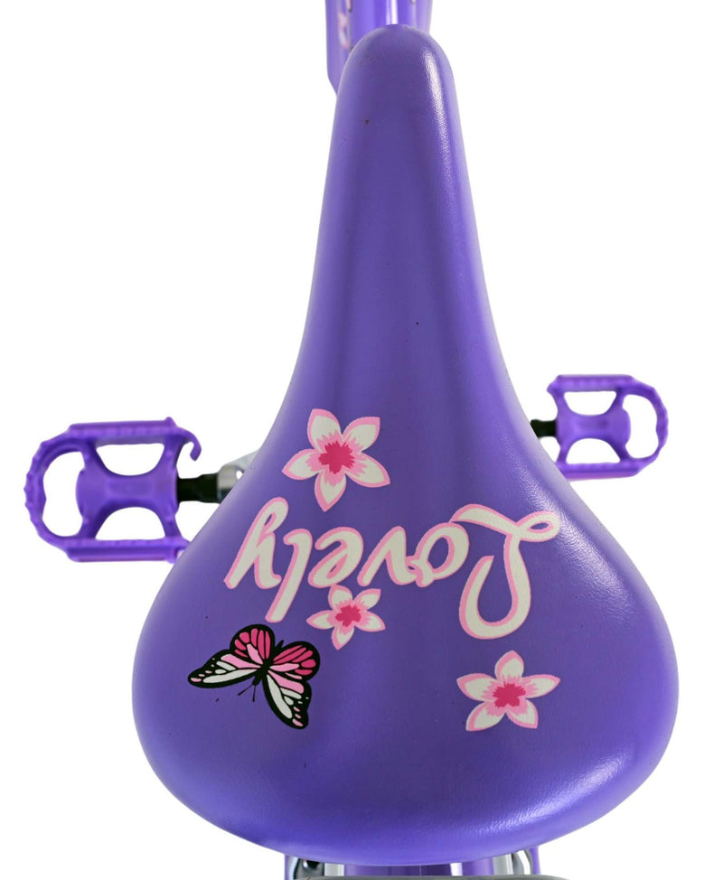 Load image into Gallery viewer, Volare lovely kinderfiets - meisjes - 26 inch - paars - twee handremmen