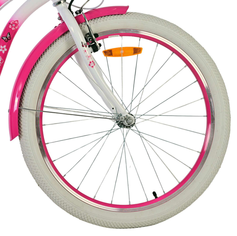 Afbeelding laden in galerijviewer, Volare lovely kinderfiets - meisjes - 24 inch - roze - twee handremmen