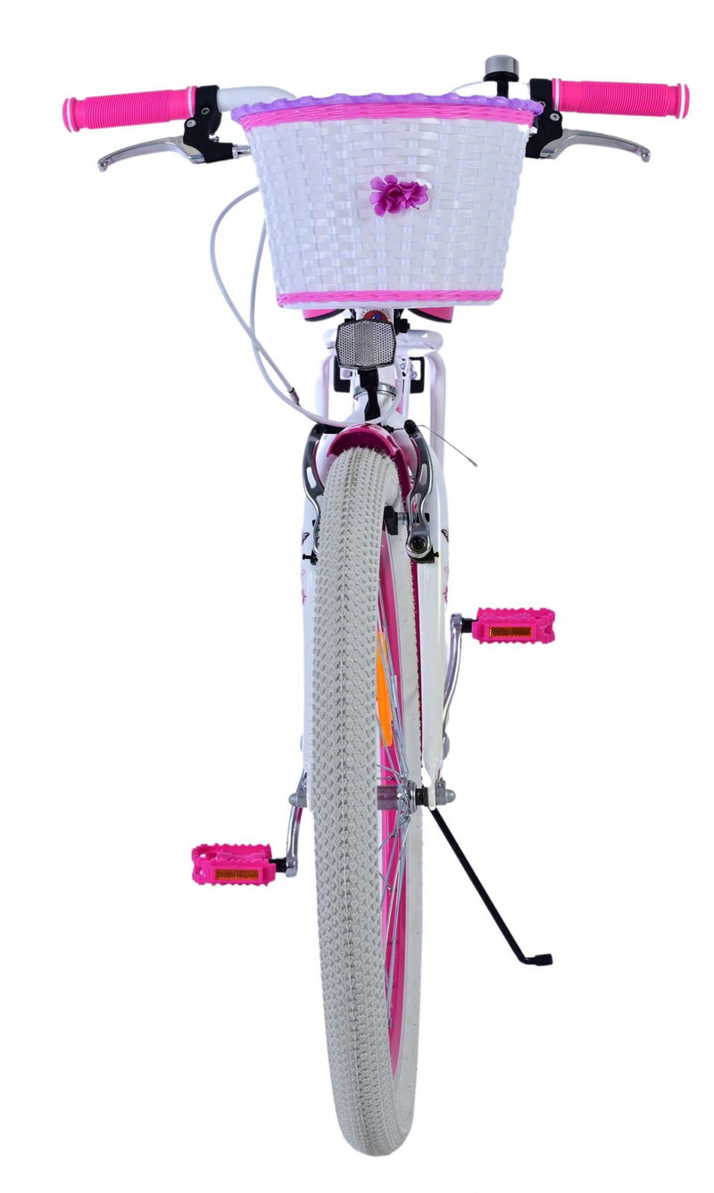 Afbeelding laden in galerijviewer, Volare lovely kinderfiets - meisjes - 24 inch - roze - twee handremmen