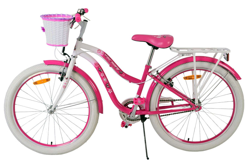 Load image into Gallery viewer, Volare lovely kinderfiets - meisjes - 24 inch - roze - twee handremmen