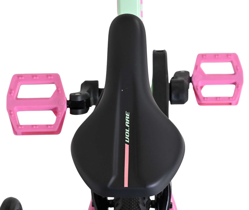 Load image into Gallery viewer, Volare milano kinderfiets - meisjes - 14 inch - mintgroen - twee handremmen