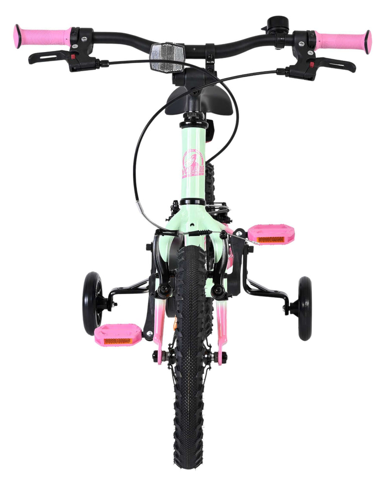 Load image into Gallery viewer, Volare milano kinderfiets - meisjes - 14 inch - mintgroen - twee handremmen