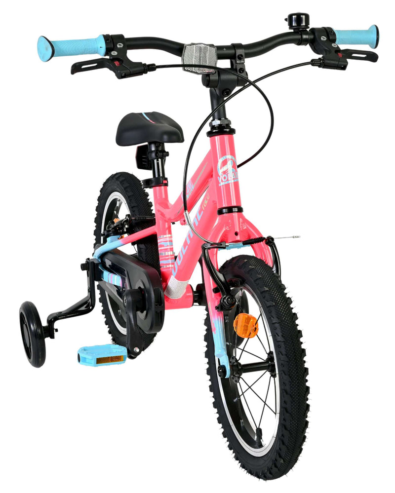 Load image into Gallery viewer, Volare milano kinderfiets - meisjes - 14 inch - roze - twee handremmen