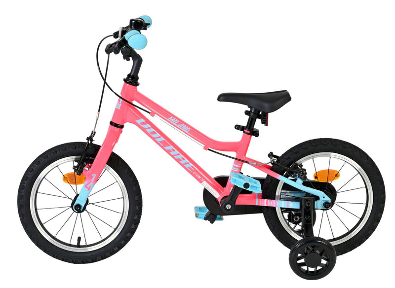 Load image into Gallery viewer, Volare milano kinderfiets - meisjes - 14 inch - roze - twee handremmen