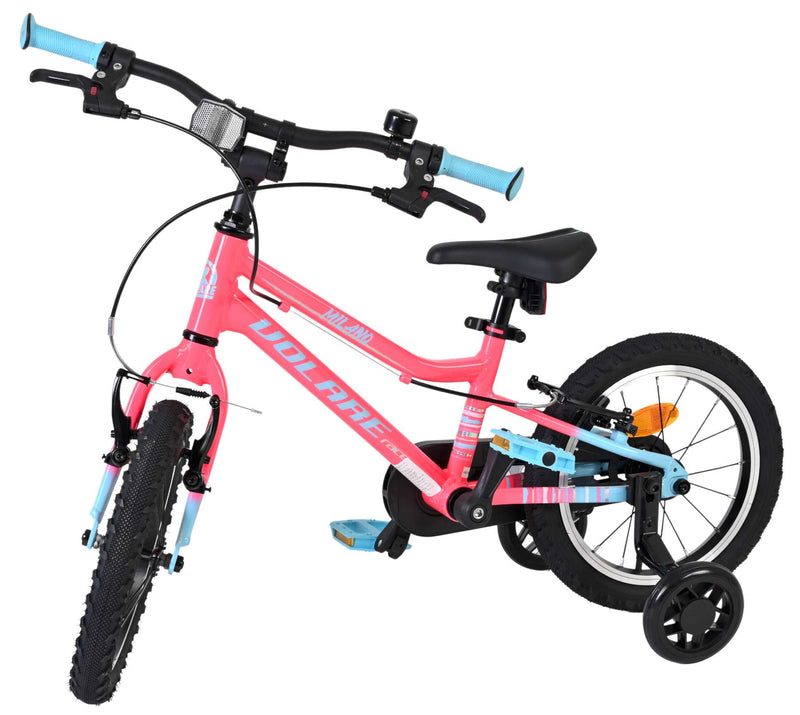 Load image into Gallery viewer, Volare milano kinderfiets - meisjes - 14 inch - roze - twee handremmen