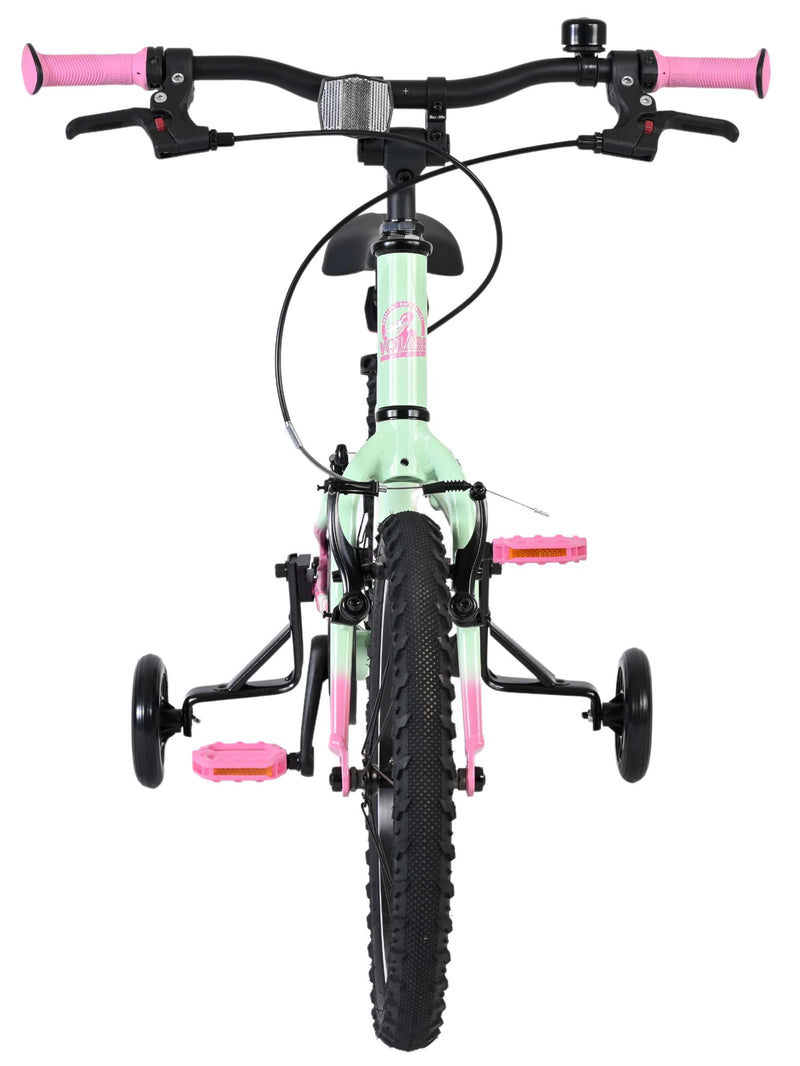 Load image into Gallery viewer, Volare milano kinderfiets - meisjes- 16 inch - mintgroen - twee handremmen