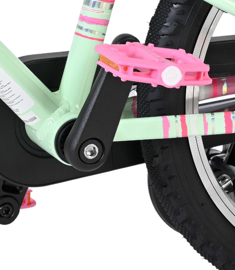 Load image into Gallery viewer, Volare milano kinderfiets - meisjes- 16 inch - mintgroen - twee handremmen