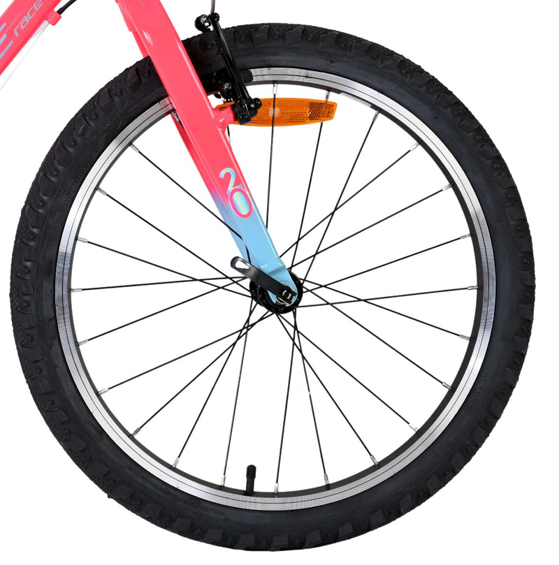 Load image into Gallery viewer, Volare milano kinderfiets - meisjes - 20 inch - roze - 6 speed - twee handremmen