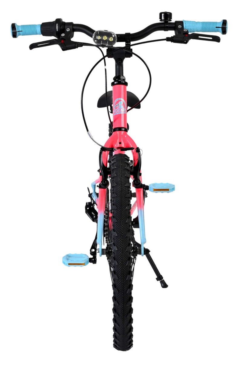 Load image into Gallery viewer, Volare milano kinderfiets - meisjes - 20 inch - roze - 6 speed - twee handremmen