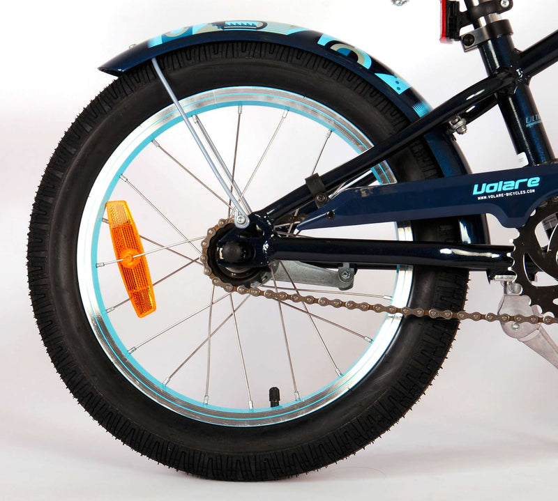 Load image into Gallery viewer, Volare Miracle Cruiser Kinderfiets - Jongens - 16 inch - Mat Blauw - Prime Collection