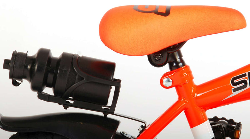Load image into Gallery viewer, Volare Sportivo Kinderfiets Jongens 12 inch Neon Oranje Zwart 95% afgemonteerd