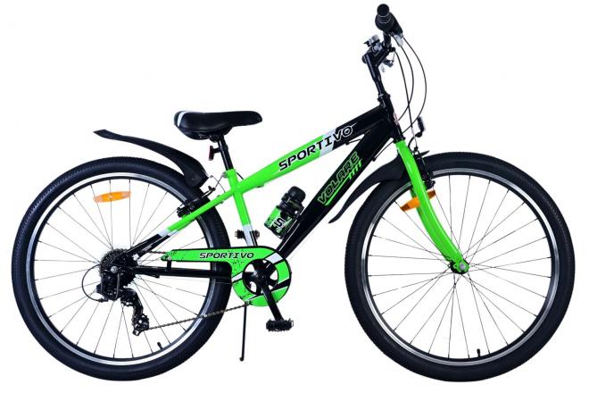 Load image into Gallery viewer, Volare sportivo kinderfiets – jongens – 26 inch – groen – 7 versnellingen