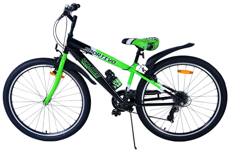 Load image into Gallery viewer, Volare sportivo kinderfiets – jongens – 26 inch – groen – 7 versnellingen