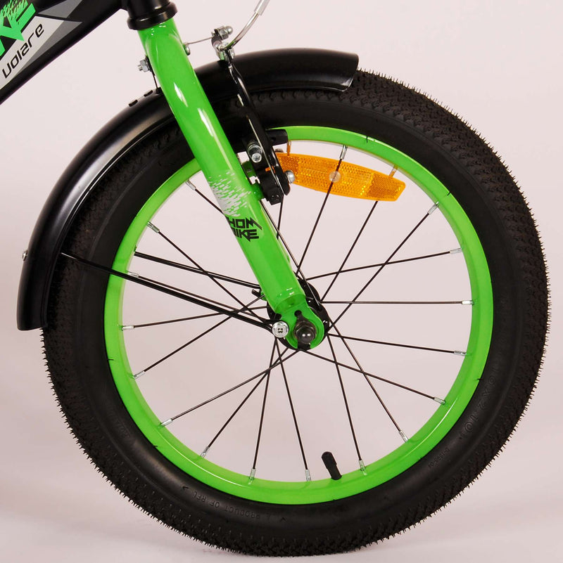 Load image into Gallery viewer, Volare Thombike Kinderfiets - Jongens - 16 inch - Zwart Groen