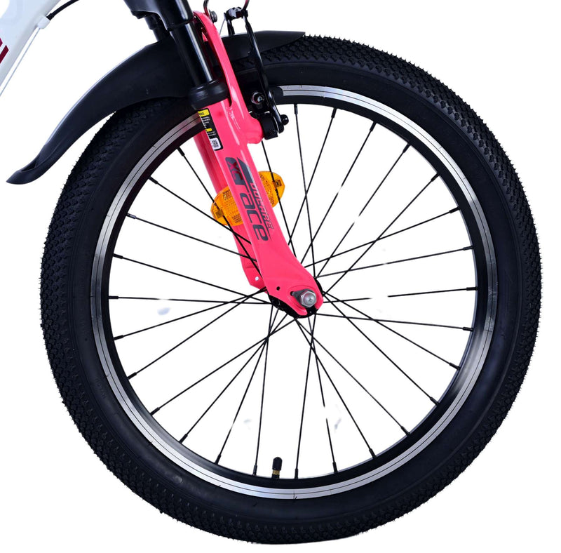 Load image into Gallery viewer, Volare xc race kinderfiets - 20 inch - wit roze - 7 speed