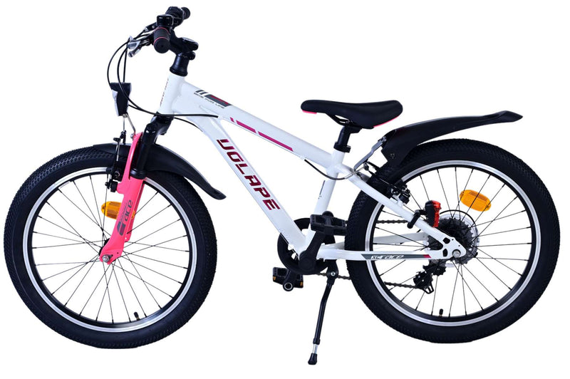 Load image into Gallery viewer, Volare xc race kinderfiets - 20 inch - wit roze - 7 speed