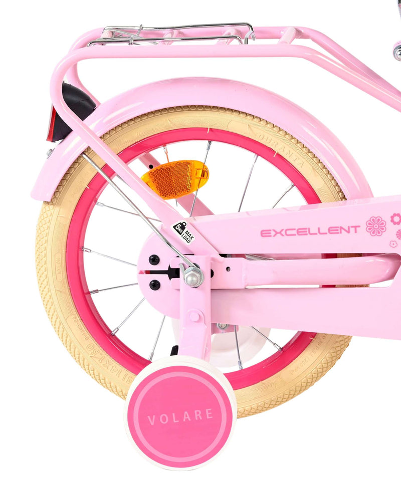 Load image into Gallery viewer, Volare excellent kinderfiets - meisjes - 14 inch - roze
