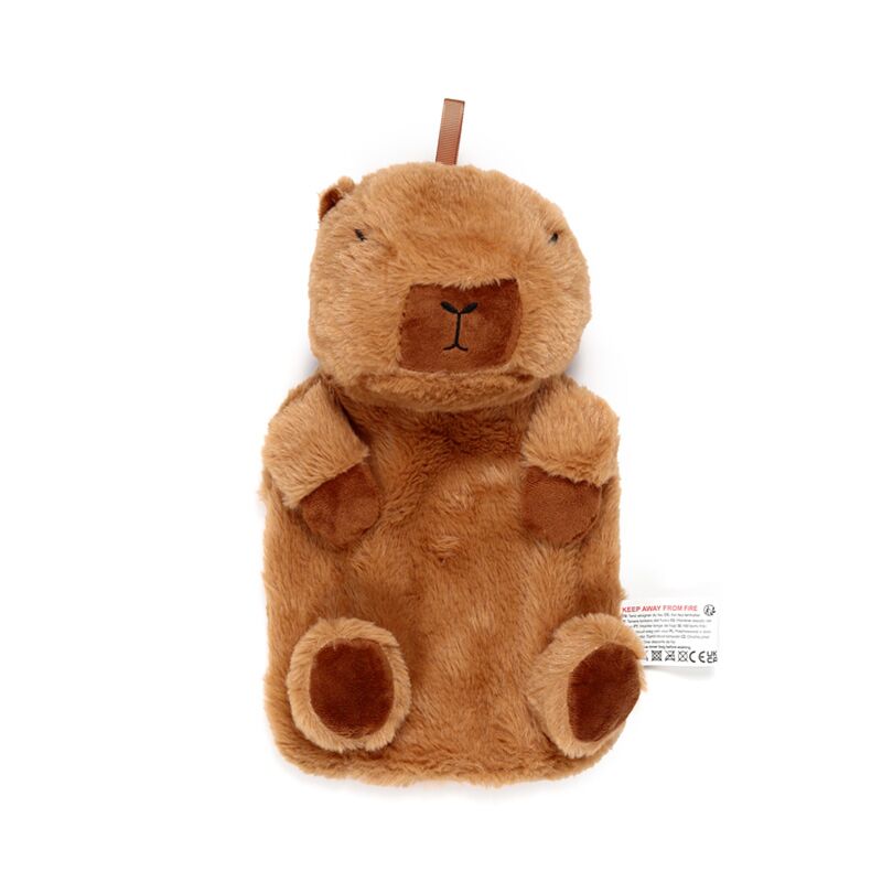 Load image into Gallery viewer, Capybara 650ml warmwaterkruik pluche hoes