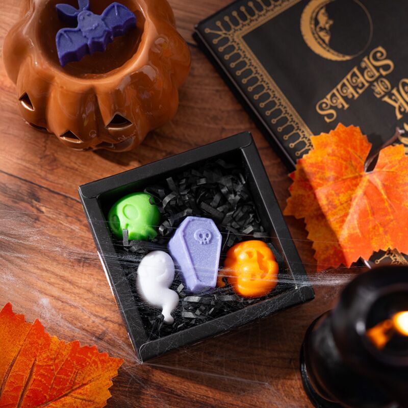 Load image into Gallery viewer, Griezelig set van 5 gevormde waxmelts