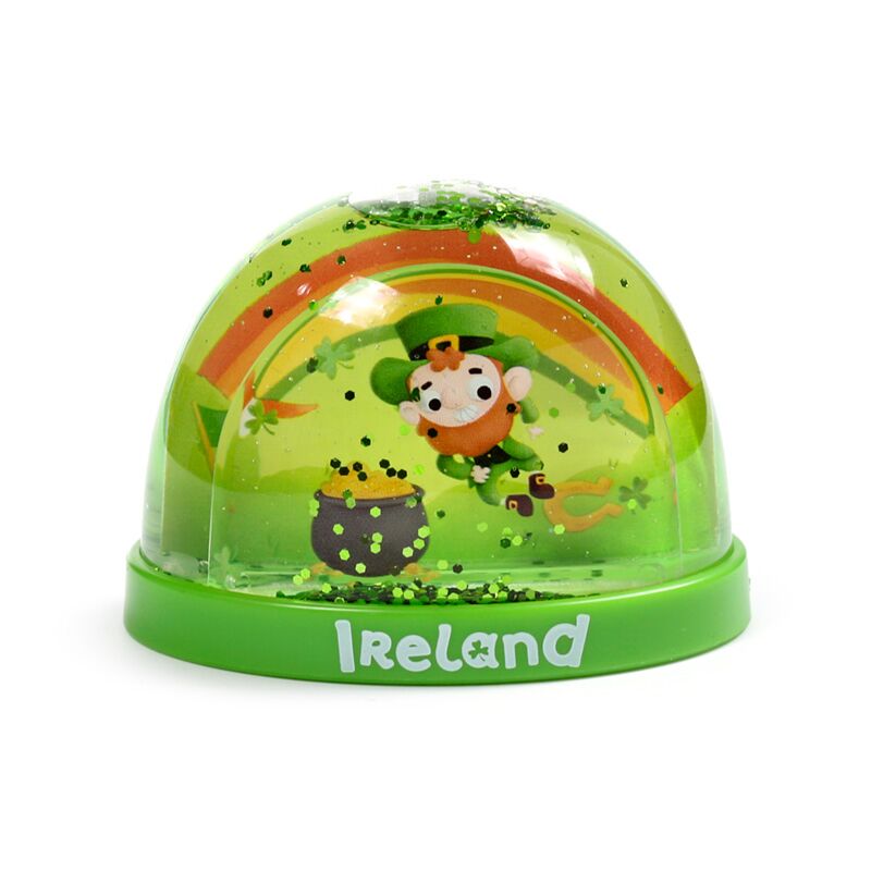 Afbeelding laden in galerijviewer, Iers geluk ierland medium glitter sneeuwbol