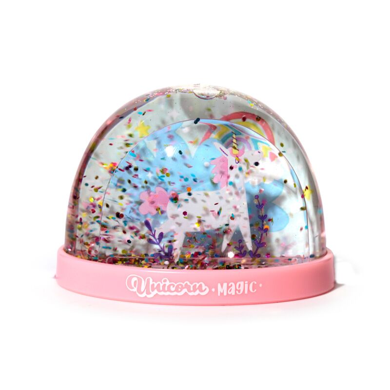 Afbeelding laden in galerijviewer, Unicorn magic medium glitter sneeuwbol