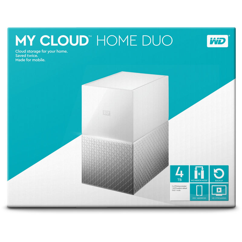 Load image into Gallery viewer, WD My Cloud Home Duo, 4 TB