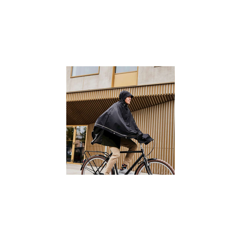 Load image into Gallery viewer, Weathergoods sweden poncho imbris black s m