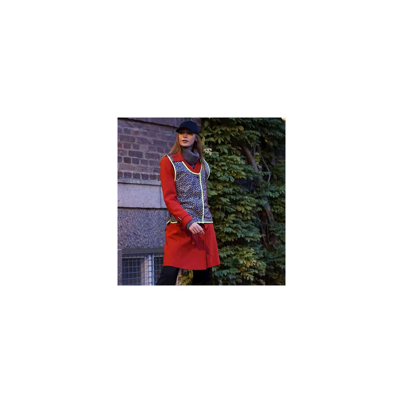 Load image into Gallery viewer, Weathergoods sweden reflecterend vest luna leopard