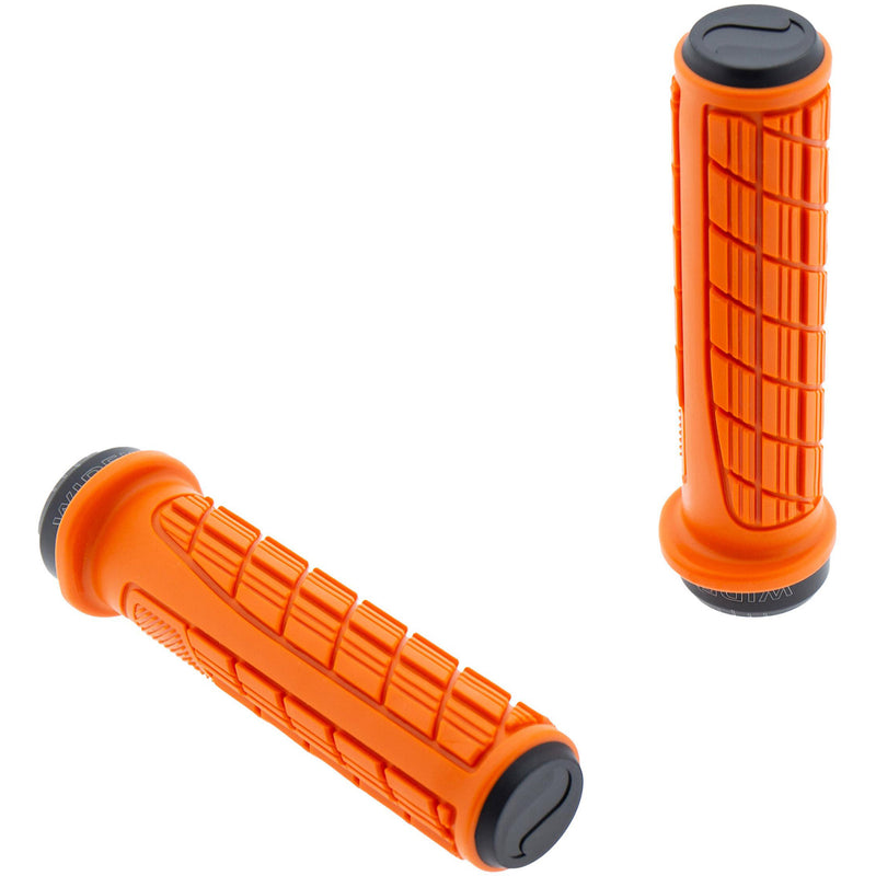 Load image into Gallery viewer, Widek handvatset the rock alu lock-ring zwart oranje