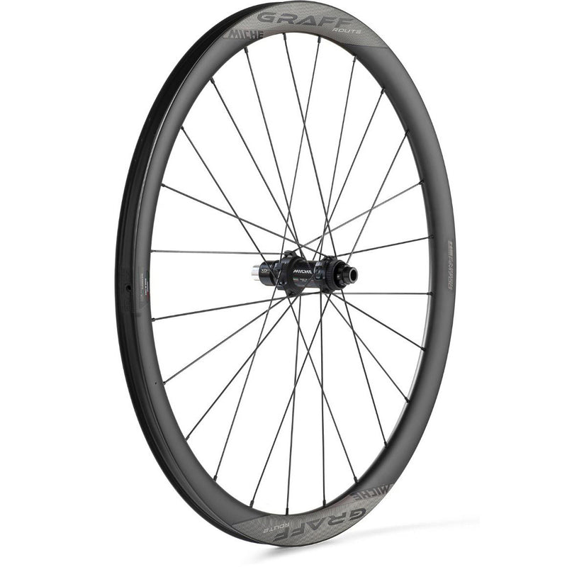 Load image into Gallery viewer, Miche Wielset Graff Route 28 tubeless ready carbon